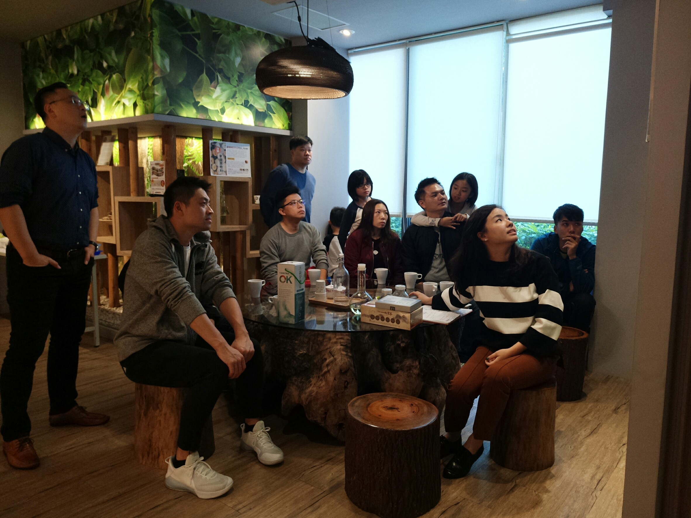 106年12月23日 台芝生技台中旗艦店舉辦「台芝會員回娘家＆牛樟芝沙拉下午參會」