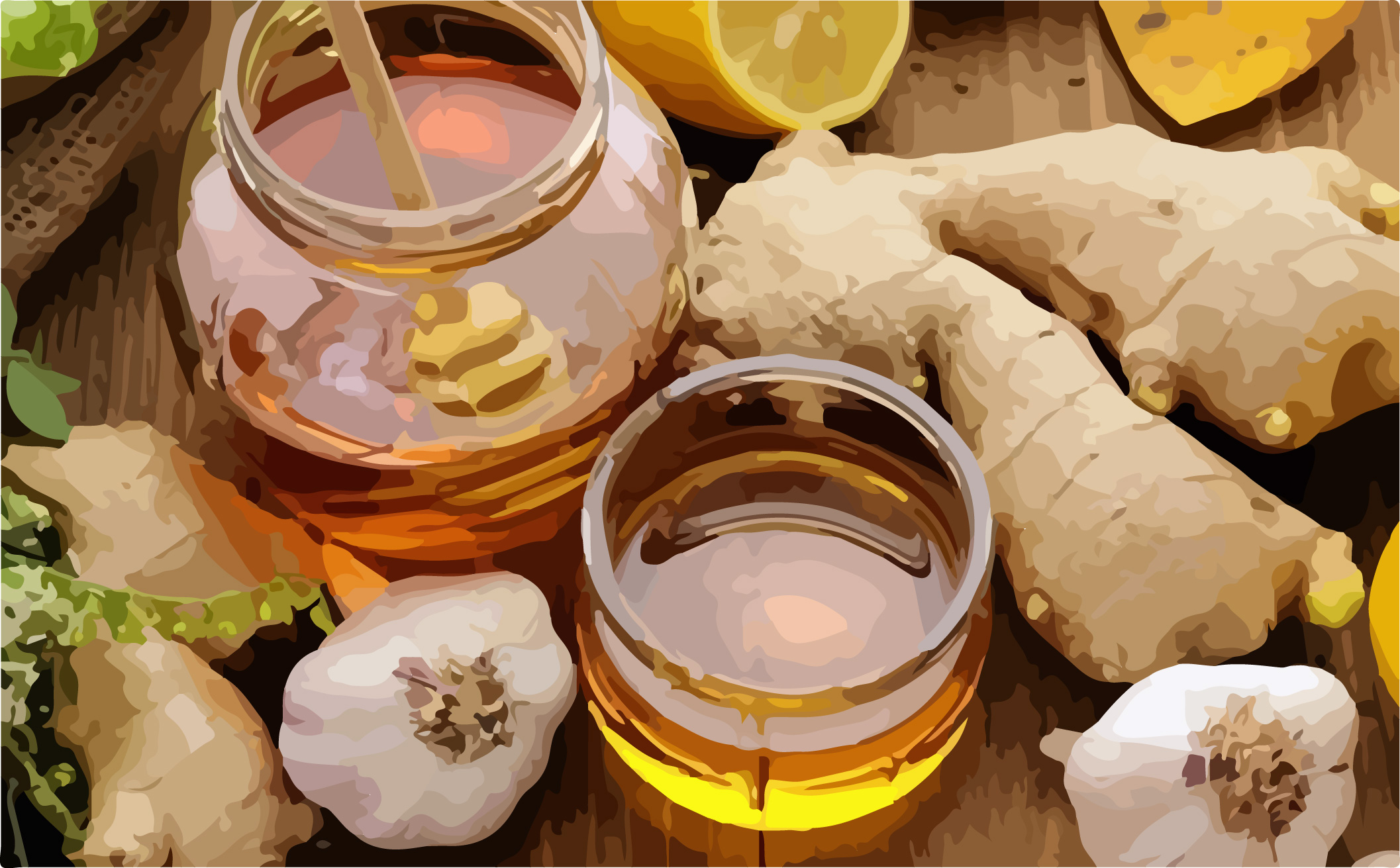 蜂蜜大蒜同時吃傷身？