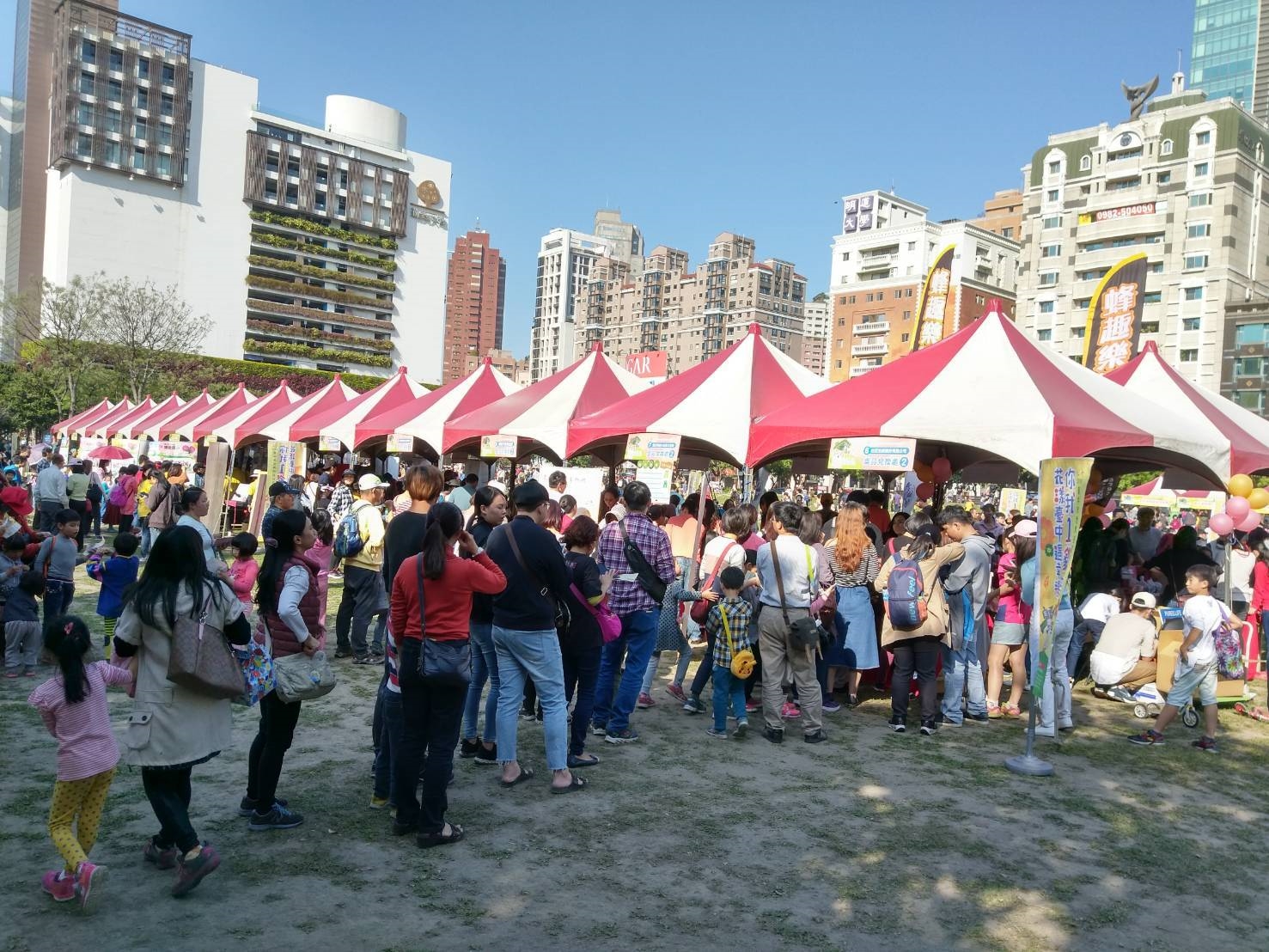 107年3月10日  台芝生技贊助台中市政府於市民廣場舉辦之「本土語嘉年華」活動